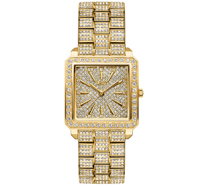 JBW Women's Cristal 1/8 cttw Diamond 18K Gold-Plated Watch — Main view