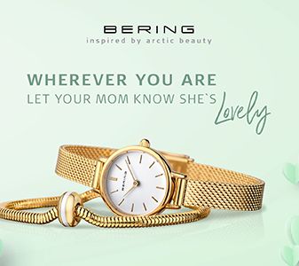 Bering Women's Classic Goldtone Watch & Charm Bracelet Set — View 8