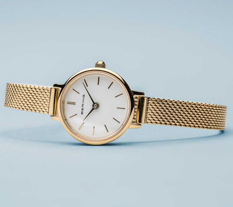 Bering Women's Classic Goldtone Watch & Charm Bracelet Set — View 5