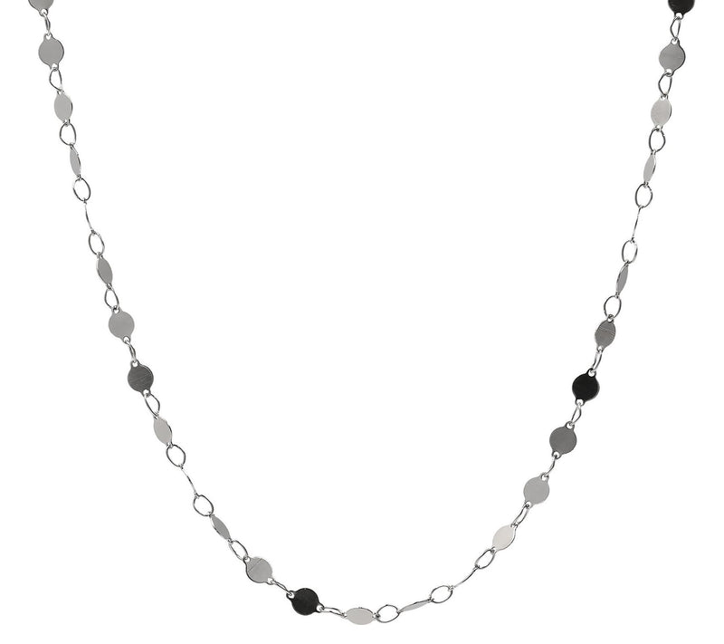 Steel by Design Polished Disc 20" Necklace — Main view