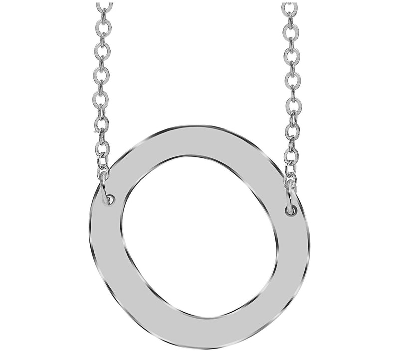 Sterling Silver Personalized Initial Necklace — View 31