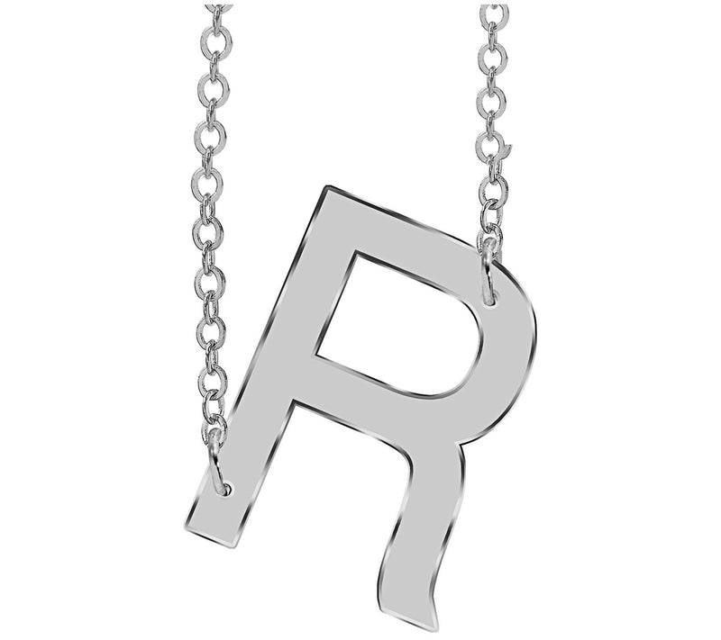 Sterling Silver Personalized Initial Necklace — View 37