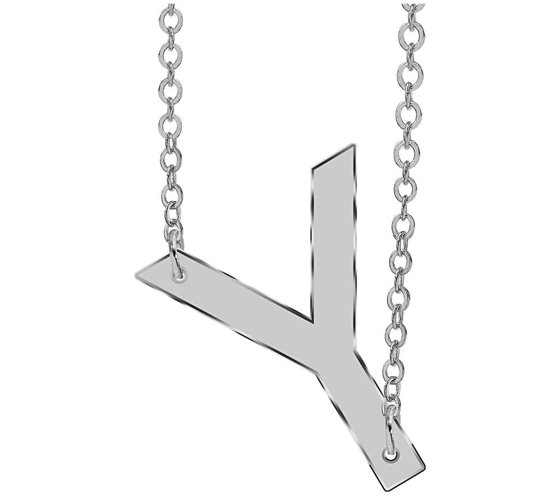 Sterling Silver Personalized Initial Necklace — View 51