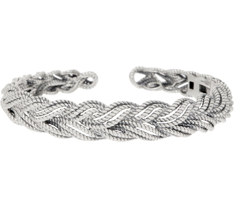 Tiffany Kay Studio Sterling Silver Eyelet Hinge d Cuff — Main view