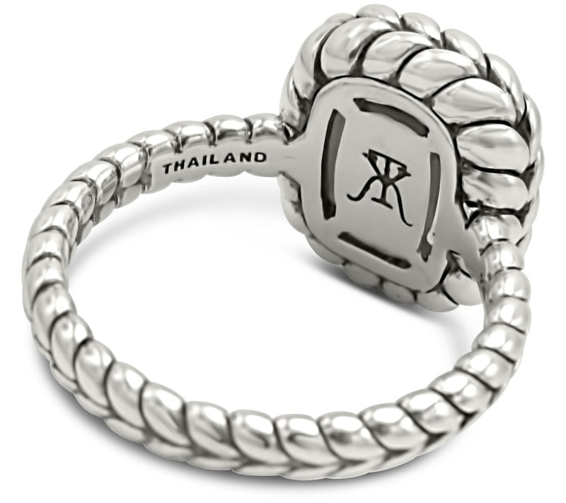 Tiffany Kay Studio Sterling Silver 2.50 cttw Rose Quartz Ring — View 4