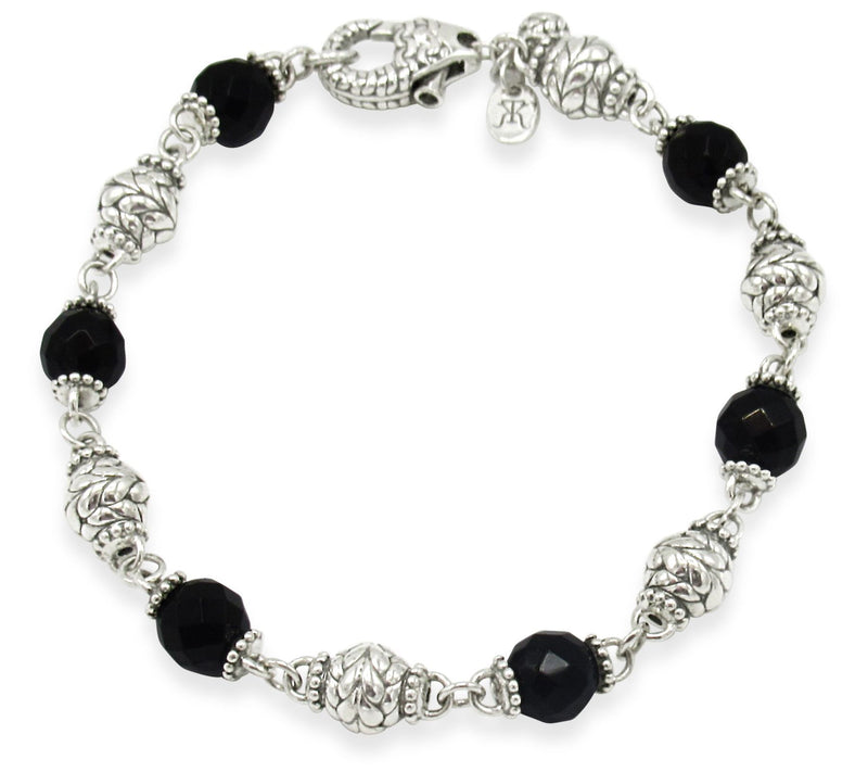 Tiffany Kay Studio Sterling Onyx Bead Bracelet — View 2