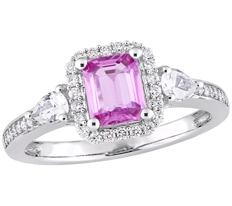 Bellini 14K 0.90 cttw Multi-Gemstone & 0.15 cttw Diamond Ring — Main view
