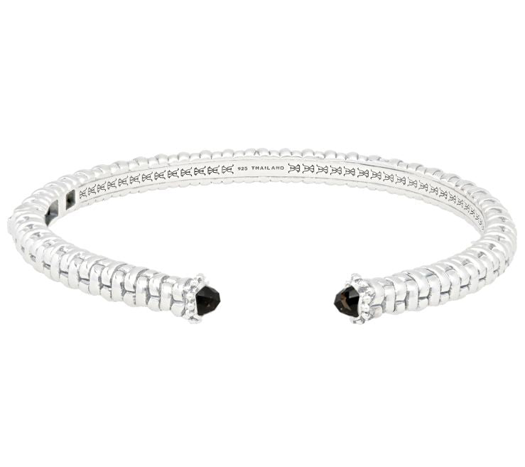 Tiffany Kay Studio Elite Smoky Quartz Hinged Cuff — Main view