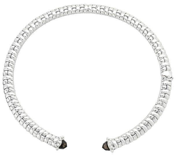 Tiffany Kay Studio Elite Smoky Quartz Hinged Cuff — View 2