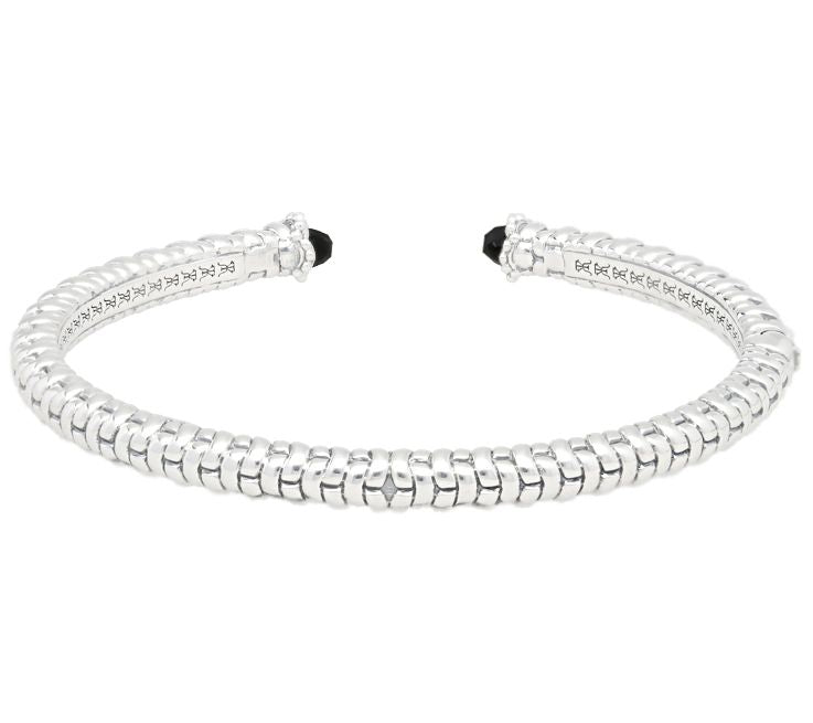 Tiffany Kay Studio Elite Gemstone Hinged Cuff — View 8