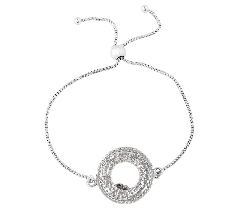 Or Paz Sterling Silver Beaded Rose Bracelet — View 2