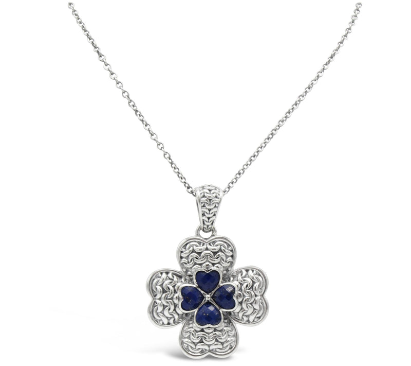 Tiffany Kay Studio Sterling Lapis Pendant w/ Chain — Main view