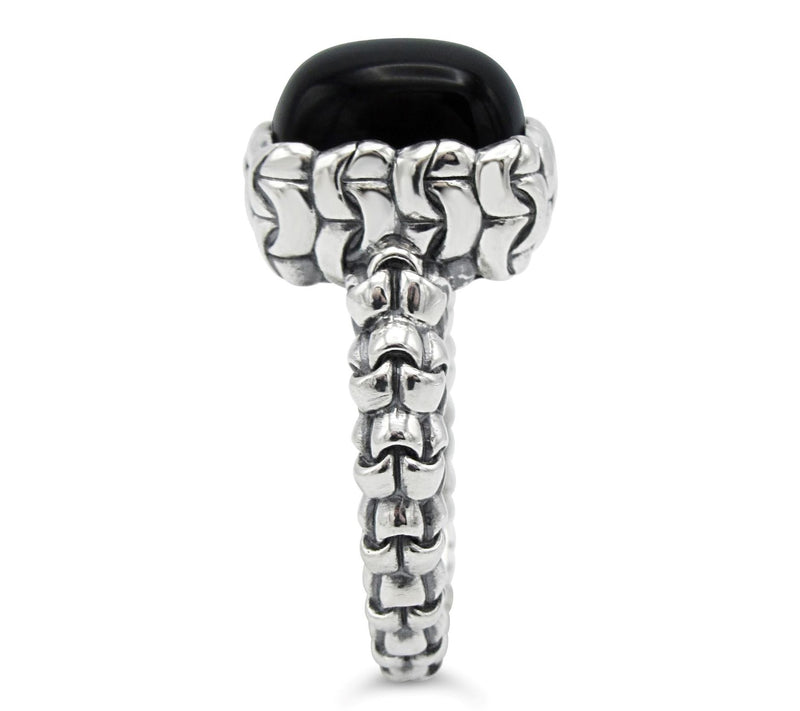 Tiffany Kay Studio Purl Knit Onyx Ring — View 3