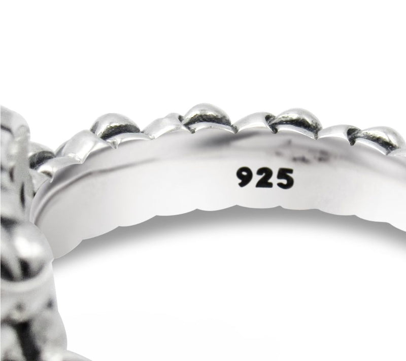 Tiffany Kay Studio Purl Knit Mother-of-Pearl Ring — View 4