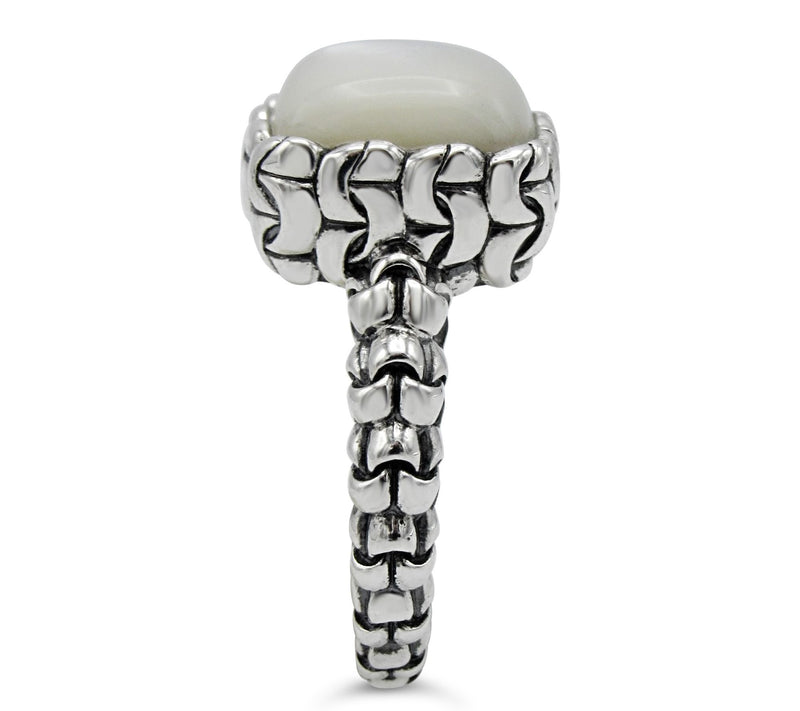 Tiffany Kay Studio Purl Knit Mother-of-Pearl Ring — View 3