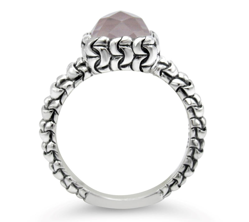 Tiffany Kay Studio Sterling 1.80 cttw Rose Quartz Ring — View 2