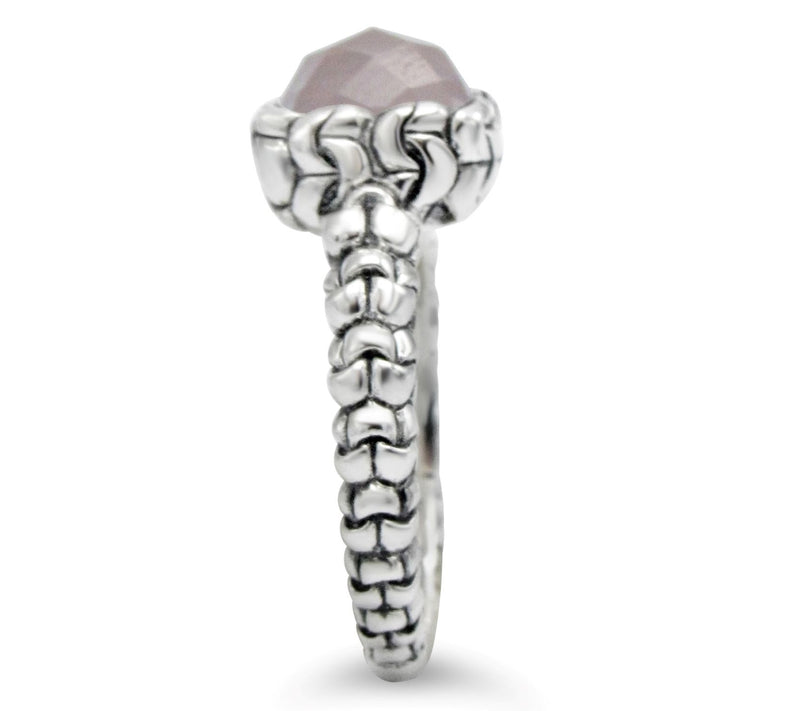 Tiffany Kay Studio Sterling 1.80 cttw Rose Quartz Ring — View 3