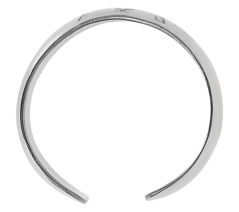 Italian Silver Adjustable Initial Toe Ring — View 54