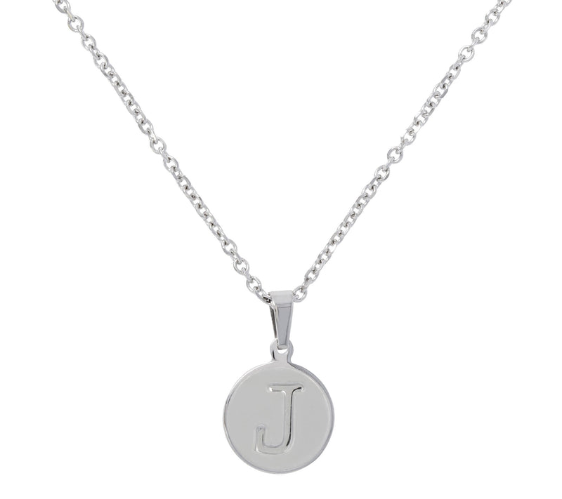 Steel By Design Initial Pendant w/ Chain — View 21