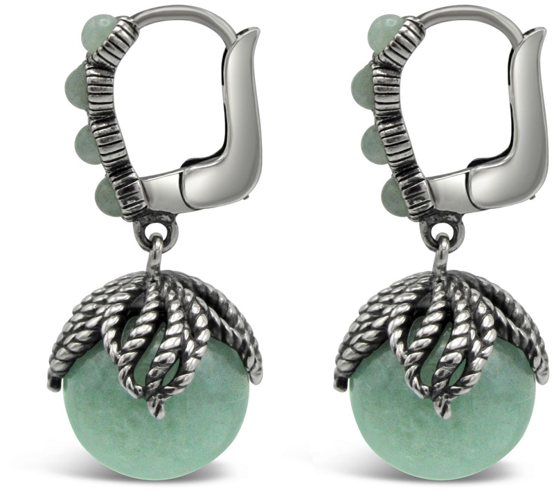 Tiffany Kay Studio Aventurine Bead Dangle Earrings — View 2