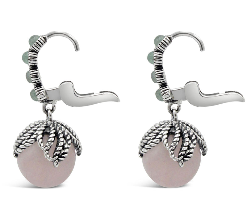 Tiffany Kay Studio Sterling Gemstone Bead Dangle Earrings — View 3