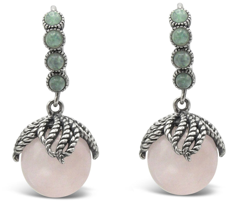 Tiffany Kay Studio Sterling Gemstone Bead Dangle Earrings — Main view