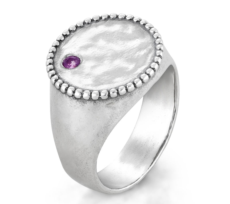 Or Paz Sterling Silver Personalized Gemstone Ring — View 27