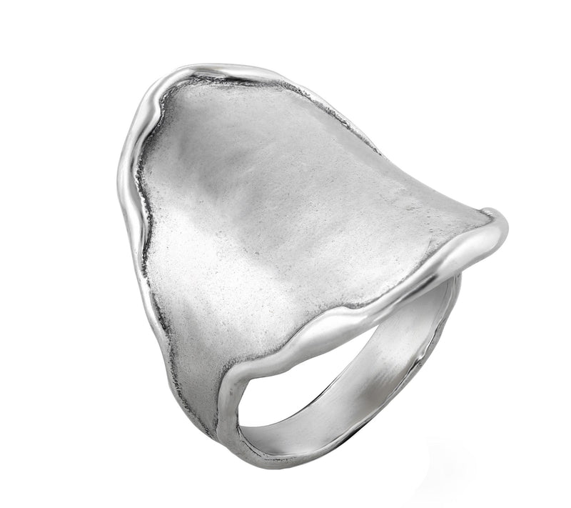 Or Paz Sterling Silver Personalized Saddle Ring — View 3