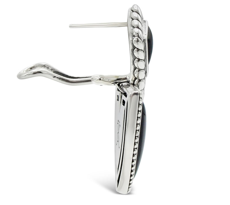 Tiffany Kay Studio Sterling Silver Onyx Drop Earrings — View 3