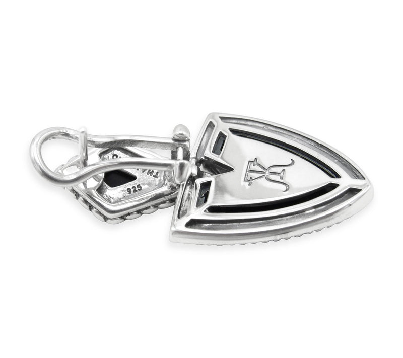 Tiffany Kay Studio Sterling Silver Onyx Drop Earrings — View 4