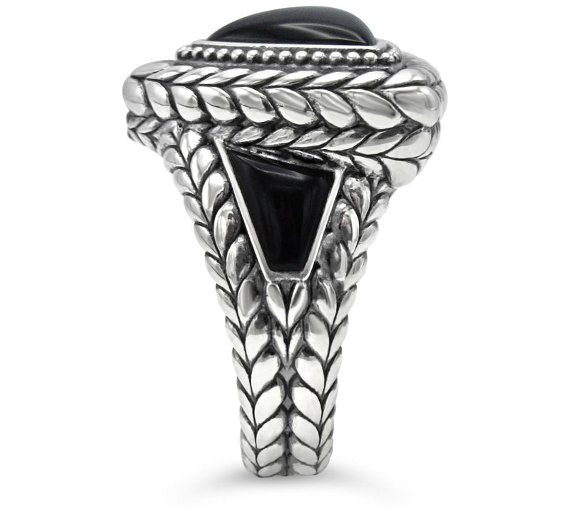 Tiffany Kay Studio Sterling Silver Onyx Ring — View 3