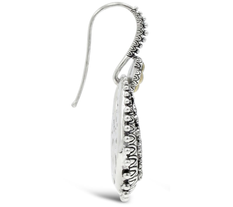 Barbara Bixby Sterling 18K Citrine & White Topaz Earrings — View 2