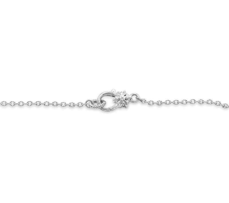 Ariva Sterling Silver 1.00 cttw Rhodolite Necklace — View 3