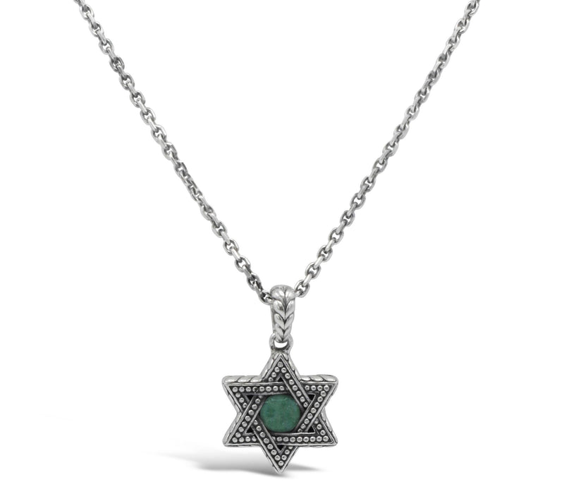 Tiffany Kay Studio Sterling Star of David Pendant w/ Chain — Main view