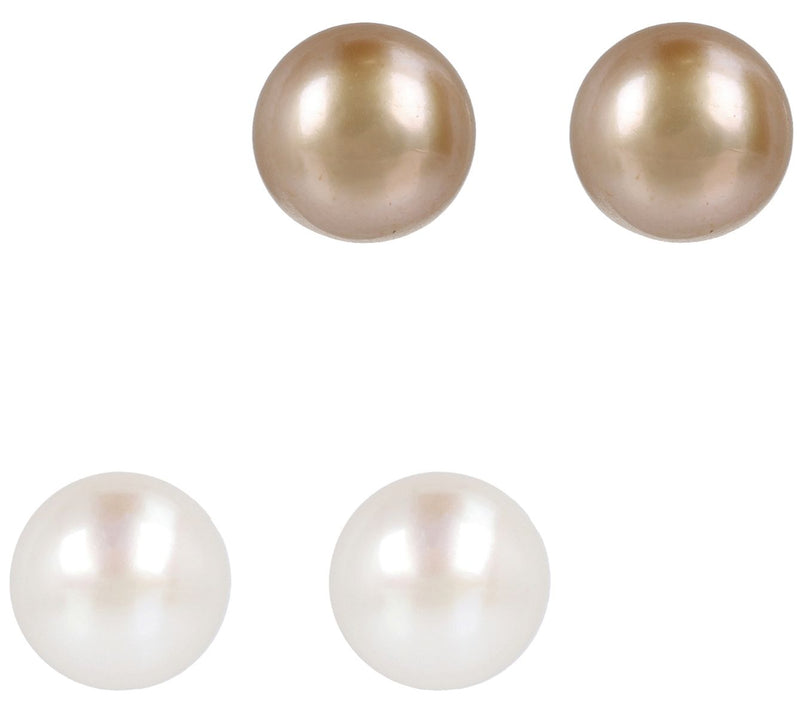 Honora Cultured Pearl Set of 2 Stud Earrings,Boxed — View 17