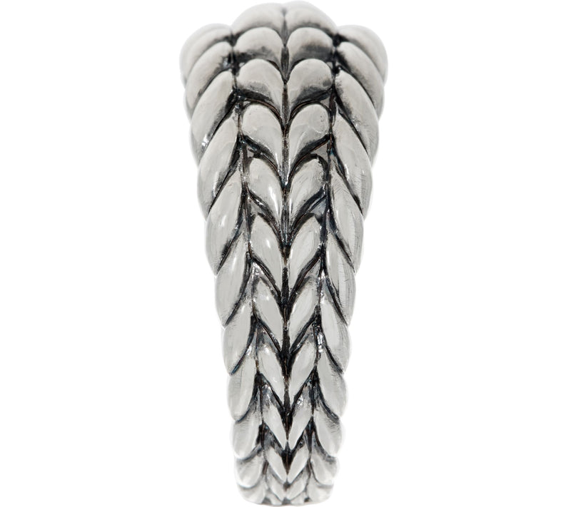 Tiffany Kay Studio Sterling Silver Herringbo neTapered Ring — View 3