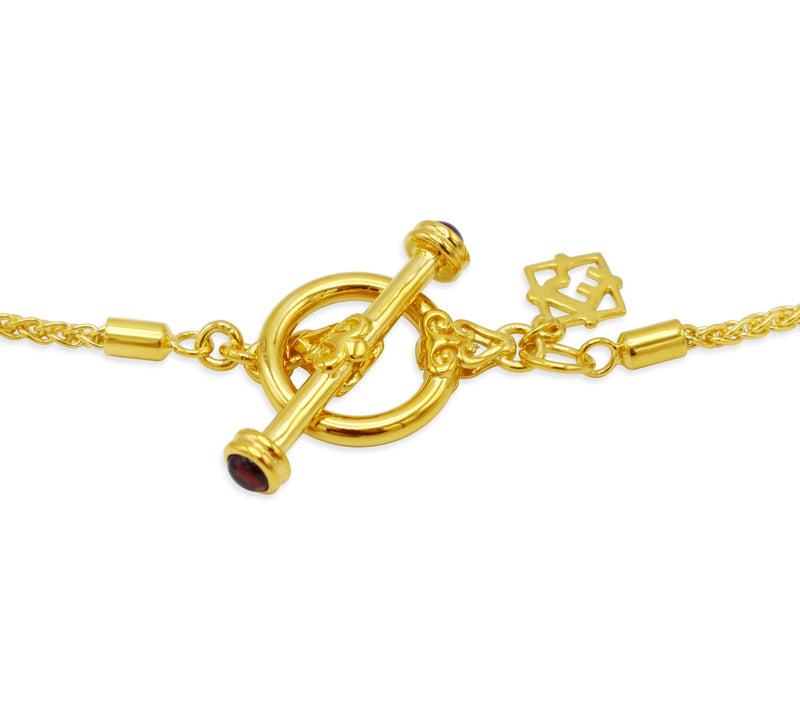 Elyse Ryan 14K Clad 12.35 cttw Gemstone Pend an t w/ Chain — View 3