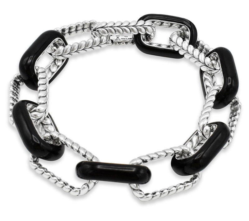 Tiffany Kay Studio Sterling Herringbone L ink Bracelet — View 3