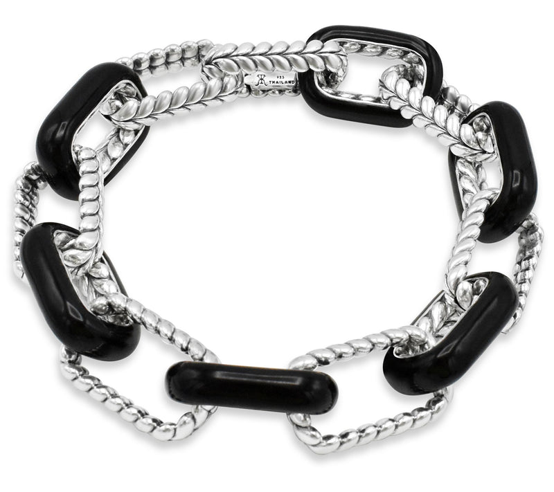 Tiffany Kay Studio Sterling Herringbone L ink Bracelet — View 6