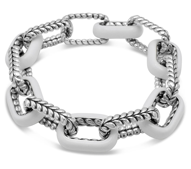 Tiffany Kay Studio Sterling Herringbone L ink Bracelet — View 5