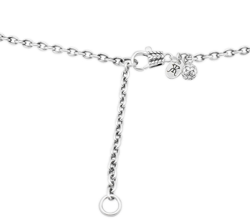 Tiffany Kay Studio Sterling Faceted Gemstone Pendant w/ Chain — View 3