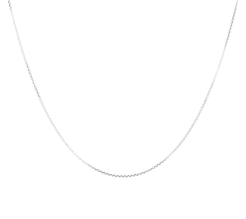 Italian Gold 18" Forzatina Link Necklace, 10K Gold — View 2