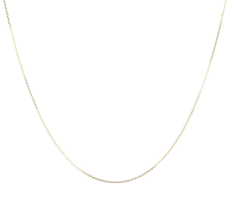 Italian Gold 20" Forzatina Link Necklace, 10K — View 7