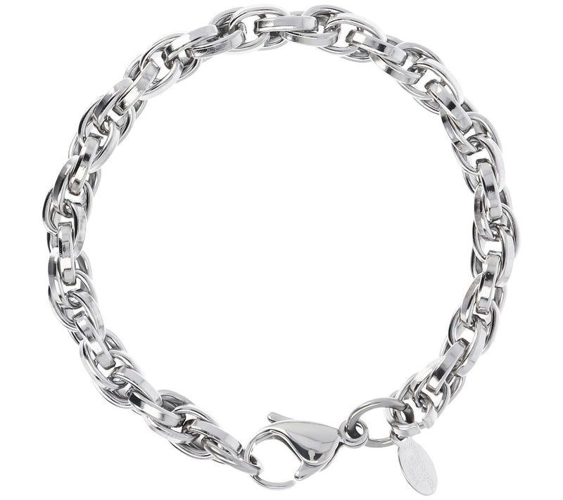 Steel by Design Bold Oval Link Bracelet — Main view