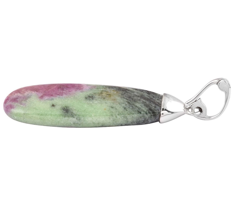 Affinity Gems Ruby Ziosite Gemstone Enhancer,Sterling — View 3