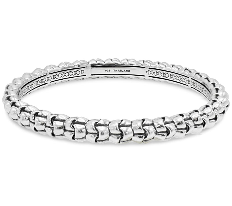 Tiffany Kay Studio Sterling Silver Purl Knit Bangle — Main view