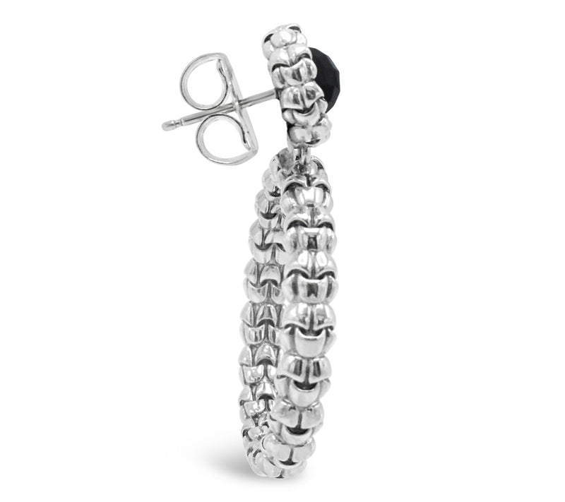 Tiffany Kay Studio Sterling Convertible O nyx Earrings — View 3
