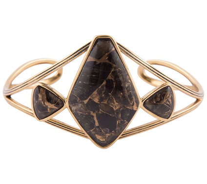 Barse Composite Shungite w/ Infused Metal M atrix Cuff