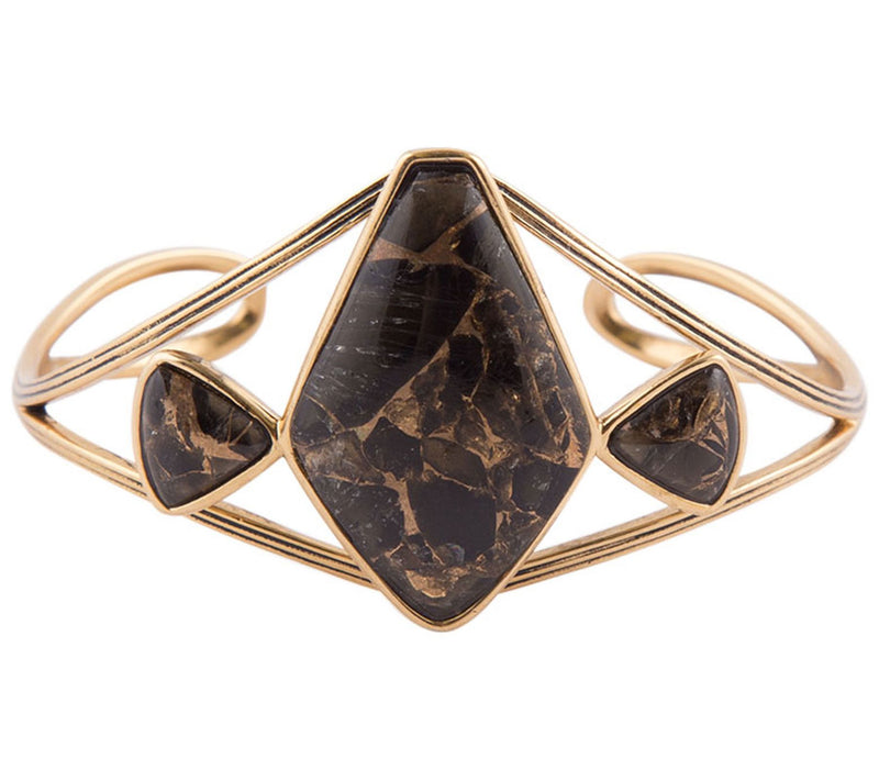 Barse Composite Shungite w/ Infused Metal M atrix Cuff — Main view