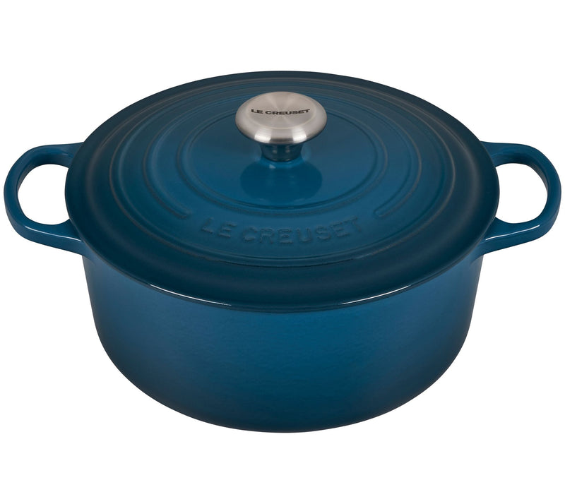 Le Creuset Signature Cast Iron 5.5-Qt Round Dutch Oven — View 17